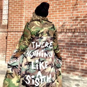 There’s Nothing Like a Sistah Camo Jacket